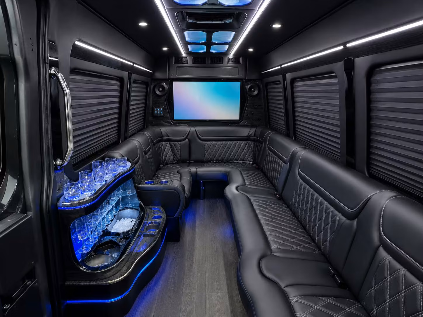 give your group the concert experience that starts on the bus