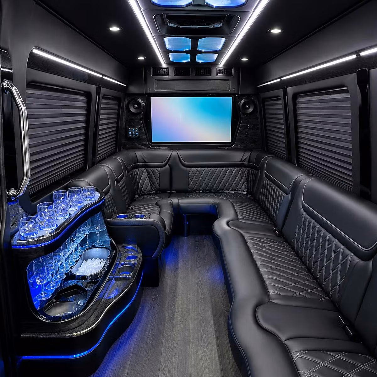 party bus interior